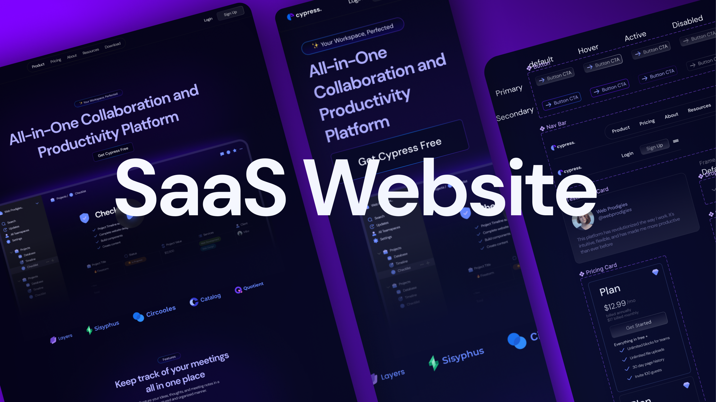 SaaS Landing Page